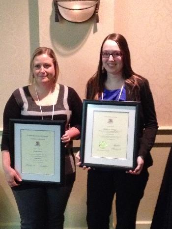 Graduates Jenn Audette Credit Basics Nicole OHagan Credit Specialists Nov 25th